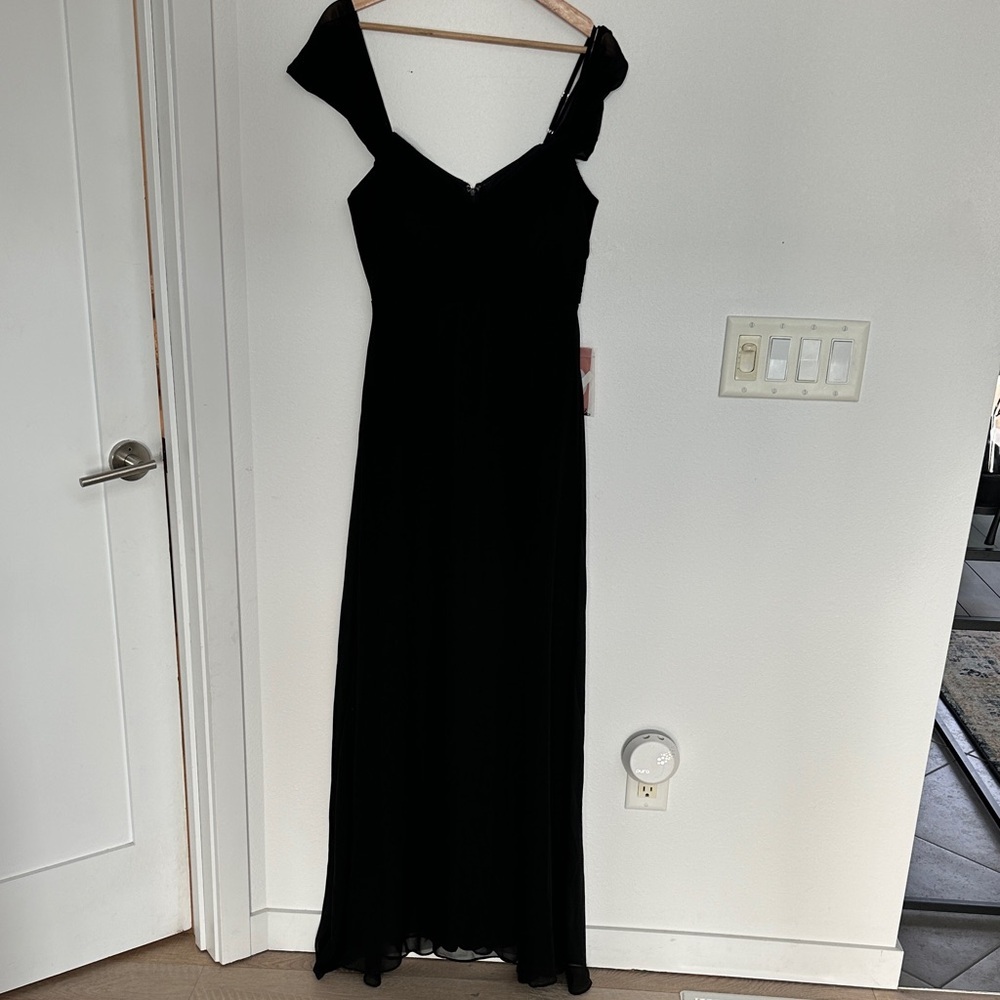 Birdy Grey Black Maxi Dress/bridesmaid